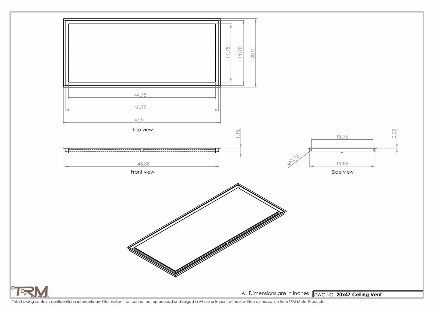 20x47-Modern-Ceiling-Vent Cover-TRM Metal- 47x20