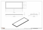 20x52-Modern-Ceiling-Vent Cover-TRM Metal- 52x20