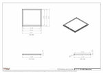 21.5x24 - Modern-Ceiling-Vent Cover-TRM Metal -  24x21.5