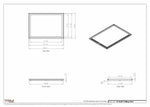 21.5x30 - Modern-Ceiling-Vent Cover-TRM Metal -  30x21.5