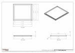 21x24-Modern-Ceiling-Vent Cover-TRM Metal- 24x21