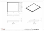 21x26-Modern-Ceiling-Vent Cover-TRM Metal- 26x21