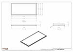 21x46-Modern-Ceiling-Vent Cover-TRM Metal- 46x21