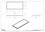 21x48-Modern-Ceiling-Vent Cover-TRM Metal- 48x21