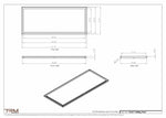 21x51-Modern-Ceiling-Vent Cover-TRM Metal- 51x21