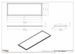 21x61-Modern-Ceiling-Vent Cover-TRM Metal- 61x21