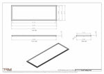 21x64-Modern-Ceiling-Vent Cover-TRM Metal- 64x21