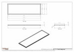 21x66-Modern-Ceiling-Vent Cover-TRM Metal- 66x21