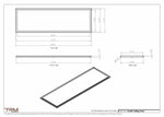 21x68-Modern-Ceiling-Vent Cover-TRM Metal- 68x21