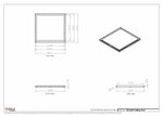 22.5x24 - Modern-Ceiling-Vent Cover-TRM Metal -  24x22.5