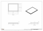 22.5x30 - Modern-Ceiling-Vent Cover-TRM Metal -  30x22.5
