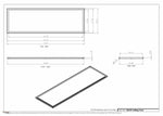 22x70-Modern-Ceiling-Vent Cover-TRM Metal- 70x22