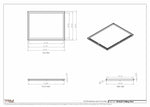 24.5x32 - Modern-Ceiling-Vent Cover-TRM Metal -  32x24.5