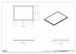 24.5x34 - Modern-Ceiling-Vent Cover-TRM Metal -  34x24.5