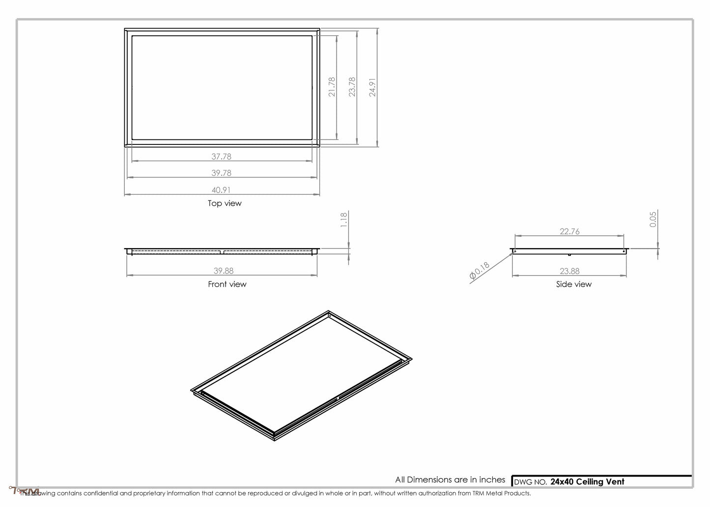 24x40-Modern-Ceiling-Vent Cover-TRM Metal- 40x24