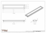 3.5x23 - Modern-Ceiling-Vent Cover-TRM Metal -  23x3.5