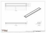 3.5x30 - Modern-Ceiling-Vent Cover-TRM Metal -  30x3.5