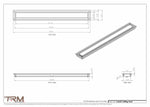 3.5x33 - Modern-Ceiling-Vent Cover-TRM Metal -  33x3.5