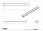 3.5x34 - Modern-Ceiling-Vent Cover-TRM Metal -  34x3.5