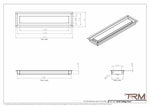 4x18- Modern Ceiling Vent Cover - TRM Metal (18x4)