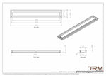 4x31-Modern Ceiling Vent Cover - TRM Metal (31x4)