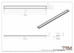 4x66-Modern Ceiling Vent Cover - TRM Metal (66x4)