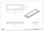 5.5x18 - Modern-Ceiling-Vent Cover-TRM Metal -  18x5.5