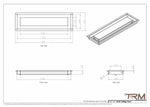 5x18-Modern Ceiling Vent Cover - TRM Metal (18x5)