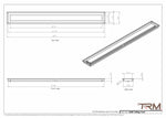 5x48-Modern Ceiling Vent Cover - TRM Metal (48x5)