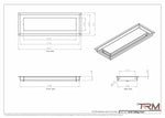 6x18-Modern Ceiling Vent Cover - TRM Metal (18x6)