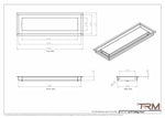 6x19-Modern Ceiling Vent Cover - TRM Metal (19x6)