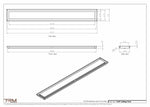 7x59-Modern Ceiling Vent Cover - TRM Metal (59x7)