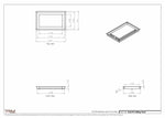 8.5x14 - Modern-Ceiling-Vent Cover-TRM Metal -  14x8.5