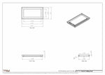 8.5x16 - Modern-Ceiling-Vent Cover-TRM Metal -  16x8.5