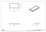 8.5x17 - Modern-Ceiling-Vent Cover-TRM Metal -  17x8.5