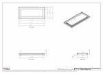 8.5x20 - Modern-Ceiling-Vent Cover-TRM Metal -  20x8.5
