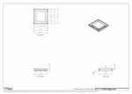 8.5x8 - Modern-Ceiling-Vent Cover-TRM Metal -  8x8.5