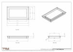 8x14-Modern-Ceiling-Vent Cover-TRM Metal- 14x8