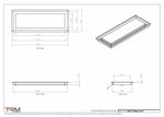 8x22-Modern-Ceiling-Vent Cover-TRM Metal- 22x8