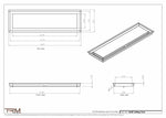 8x28-Modern-Ceiling-Vent Cover-TRM Metal- 28x8