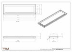 8x29-Modern-Ceiling-Vent Cover-TRM Metal- 29x8