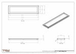 8x32-Modern-Ceiling-Vent Cover-TRM Metal- 32x8