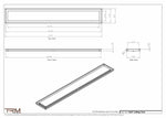 8x57-Modern-Ceiling-Vent Cover-TRM Metal- 57x8