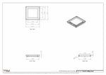 9.5x10 - Modern-Ceiling-Vent Cover-TRM Metal -  10x9.5
