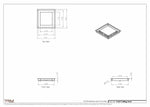 9.5x9 - Modern-Ceiling-Vent Cover-TRM Metal -  9x9.5