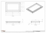9x15-Modern-Ceiling-Vent Cover-TRM Metal- 15x9