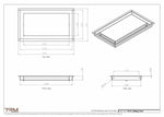 9x16-Modern-Ceiling-Vent Cover-TRM Metal- 16x9