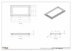 9x17-Modern-Ceiling-Vent Cover-TRM Metal- 17x9