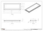 9x25-Modern-Ceiling-Vent Cover-TRM Metal- 25x9