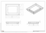 7x9 ceiling vent cover, dimensions drawing